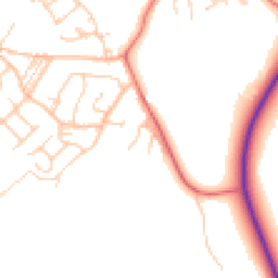 Daytime road noise heatmap for CW9 8XT