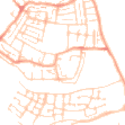 Daytime road noise heatmap for DA10 0BA