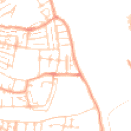 Daytime road noise heatmap for DA10 0BH