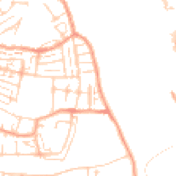 Daytime road noise heatmap for DA10 0BJ