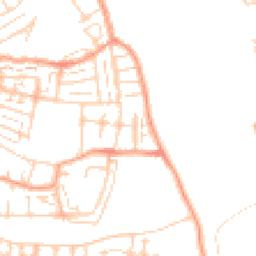 Daytime road noise heatmap for DA10 0BL