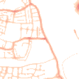 Daytime road noise heatmap for DA10 0BQ