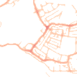 Daytime road noise heatmap for DA10 0DJ