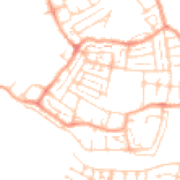 Daytime road noise heatmap for DA10 0DR