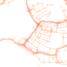 Daytime road noise heatmap for DA10 0DW