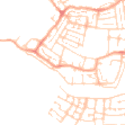 Daytime road noise heatmap for DA10 0EN