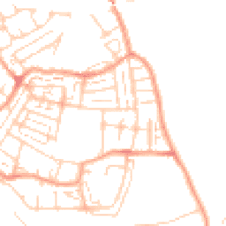 Daytime road noise heatmap for DA10 0HT