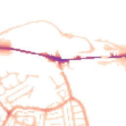 Daytime road noise heatmap for DA10 0LF