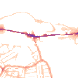 Daytime road noise heatmap for DA10 0LG