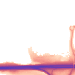 Night-time road noise heatmap for DA10 1DY