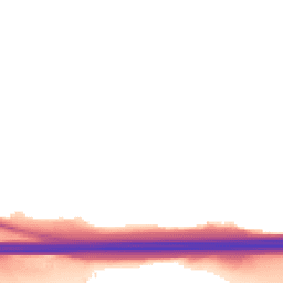 Night-time road noise heatmap for DA10 1ES