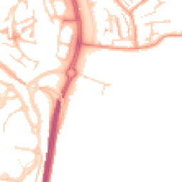 Daytime road noise heatmap for DA10 1FW
