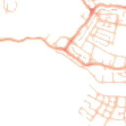 Daytime road noise heatmap for DA10 1GU