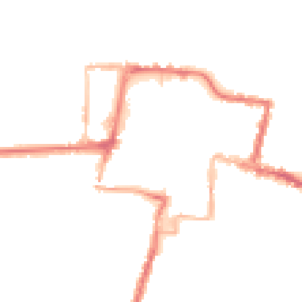 Night-time road noise heatmap for DA11 0AF