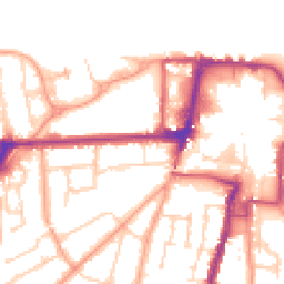 Daytime road noise heatmap for DA11 0AQ