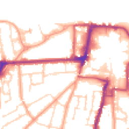 Daytime road noise heatmap for DA11 0AW