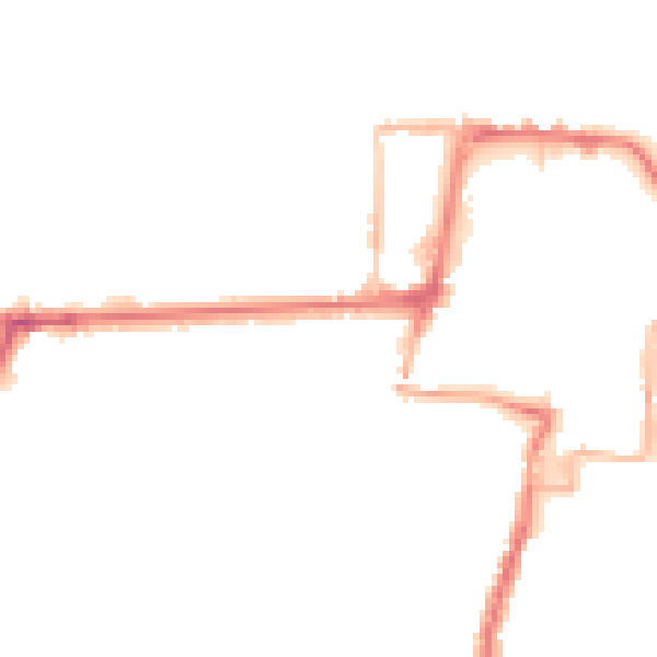 Night-time road noise heatmap for DA11 0AW