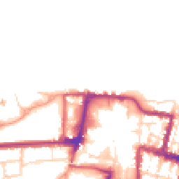 Daytime road noise heatmap for DA11 0BE