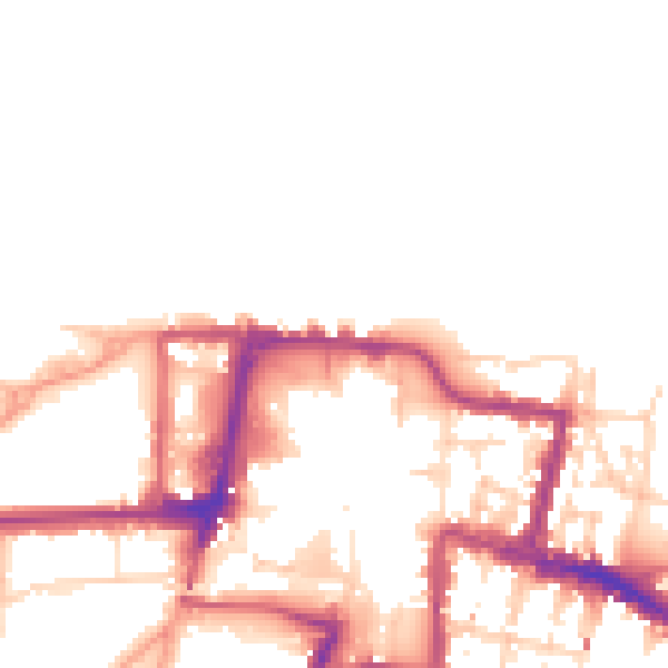 Daytime road noise heatmap for DA11 0BL