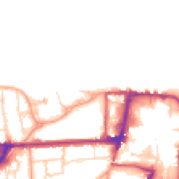 Daytime road noise heatmap for DA11 0DH