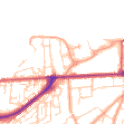 Daytime road noise heatmap for DA11 0DL