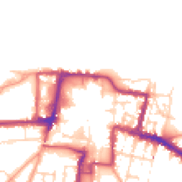 Daytime road noise heatmap for DA11 0DN