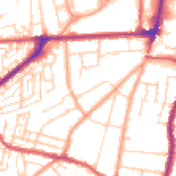 Daytime road noise heatmap for DA11 0ET