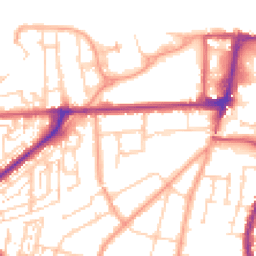 Daytime road noise heatmap for DA11 0HA