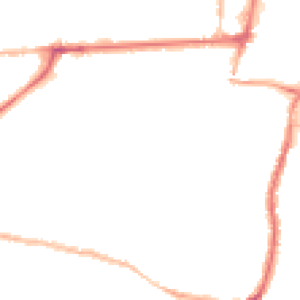 Night-time road noise heatmap for DA11 0HU