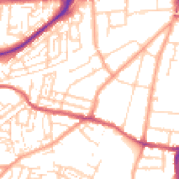 Daytime road noise heatmap for DA11 0JD