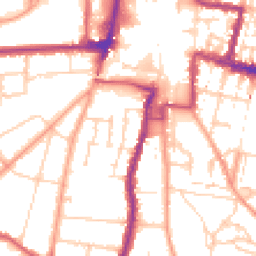Daytime road noise heatmap for DA11 0PL