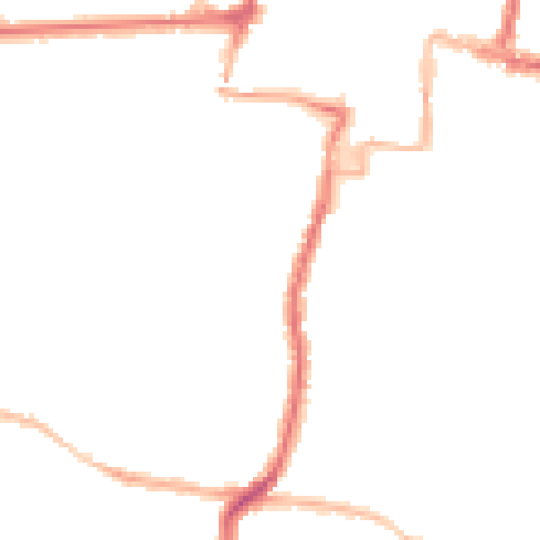 Night-time road noise heatmap for DA11 0QS