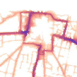 Daytime road noise heatmap for DA11 0RS