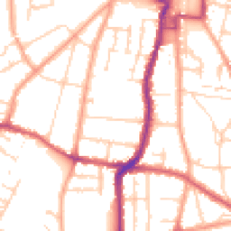 Daytime road noise heatmap for DA11 0SL
