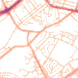 Daytime road noise heatmap for DA11 7AP
