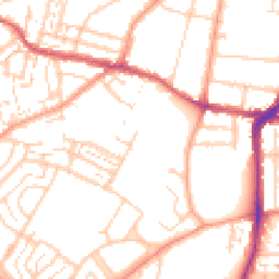 Daytime road noise heatmap for DA11 7BP