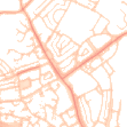 Daytime road noise heatmap for DA11 7EL
