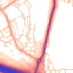 Daytime road noise heatmap for DA11 7GN
