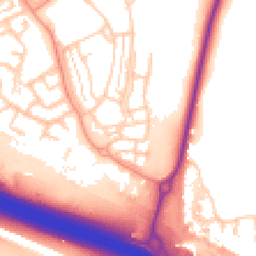 Daytime road noise heatmap for DA11 7GP