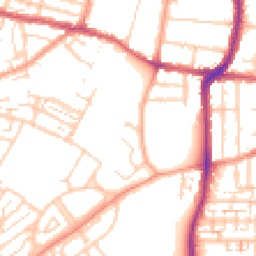 Daytime road noise heatmap for DA11 7ND