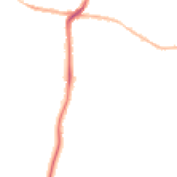 Night-time road noise heatmap for DA11 7QE