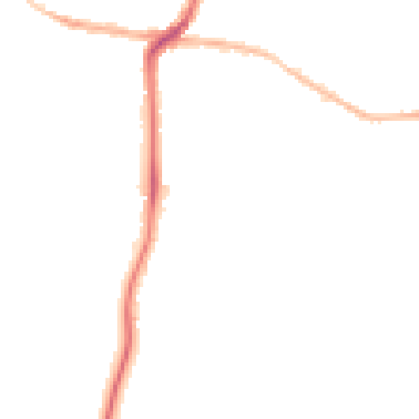 Night-time road noise heatmap for DA11 7QF