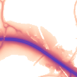 Night-time road noise heatmap for DA11 8AA