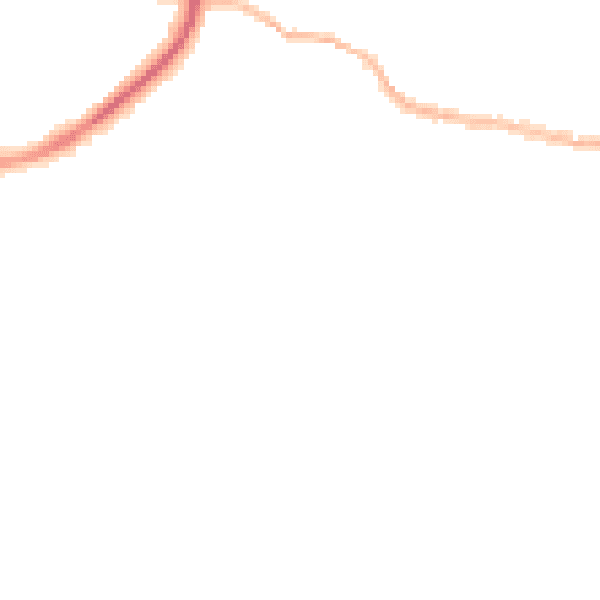 Night-time road noise heatmap for DA11 8BP