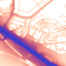 Daytime road noise heatmap for DA11 8EP