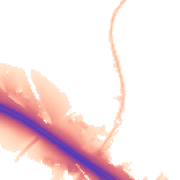 Night-time road noise heatmap for DA11 8FA