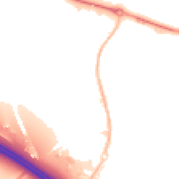 Night-time road noise heatmap for DA11 8FB