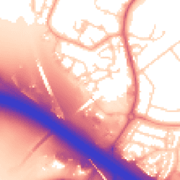 Daytime road noise heatmap for DA11 8GA