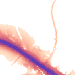 Night-time road noise heatmap for DA11 8GA
