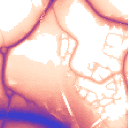 Daytime road noise heatmap for DA11 8GW